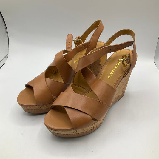 Sandals Heels Wedge By Franco Sarto  Size: 9