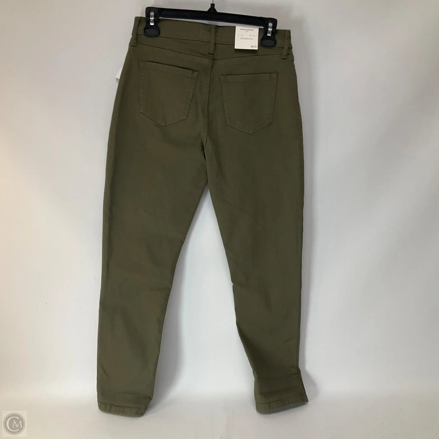 Jeans Skinny By Banana Republic In Green, Size: 2