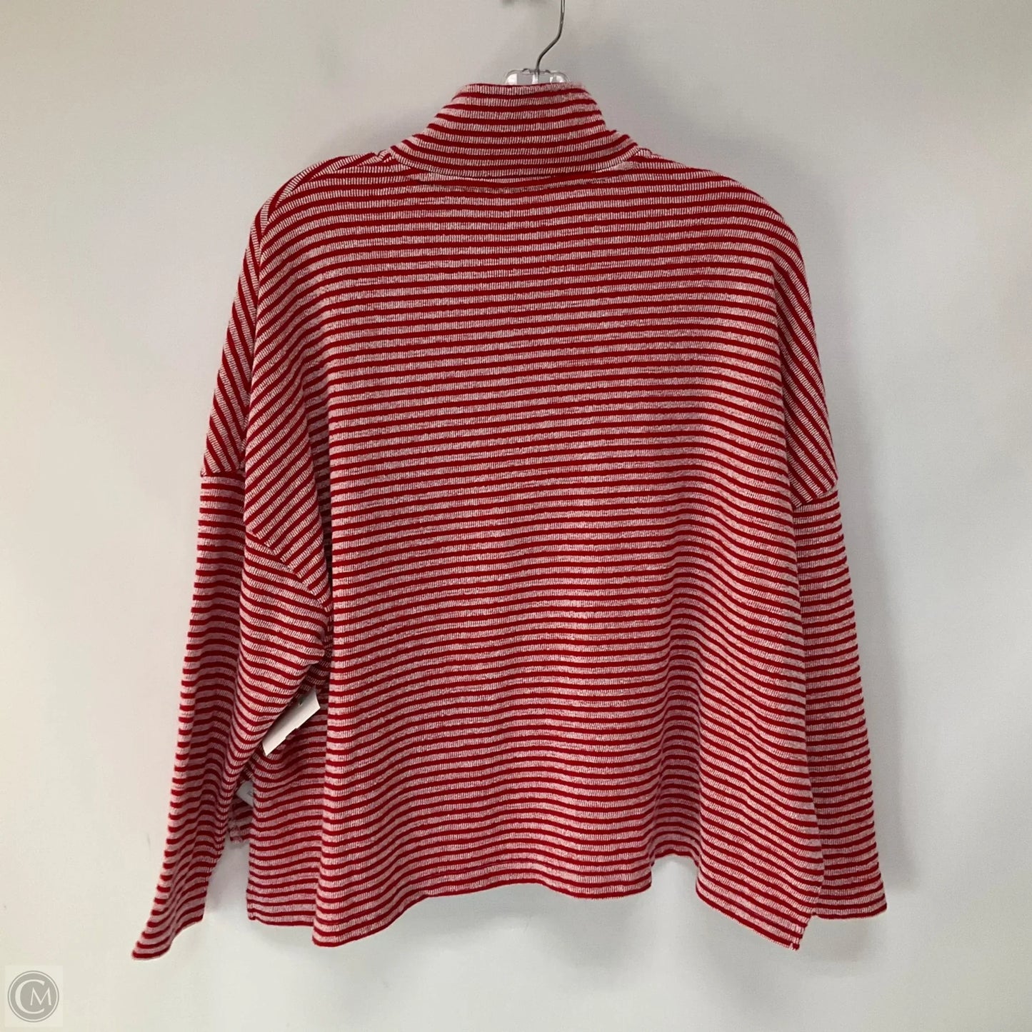 Top Long Sleeve By Splendid In Red, Size: S