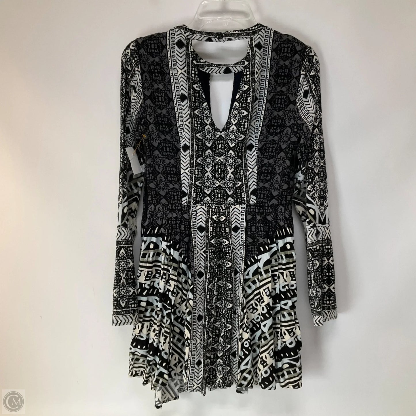 Dress Casual Short By Free People In Black & White, Size: 0
