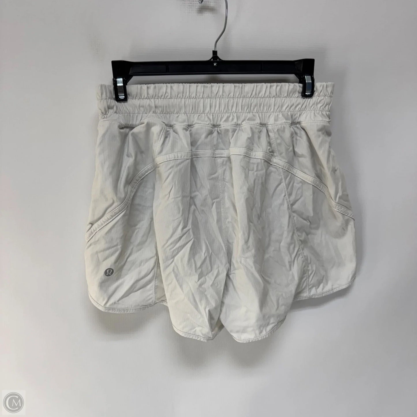Athletic Shorts By Lululemon In White, Size: 8