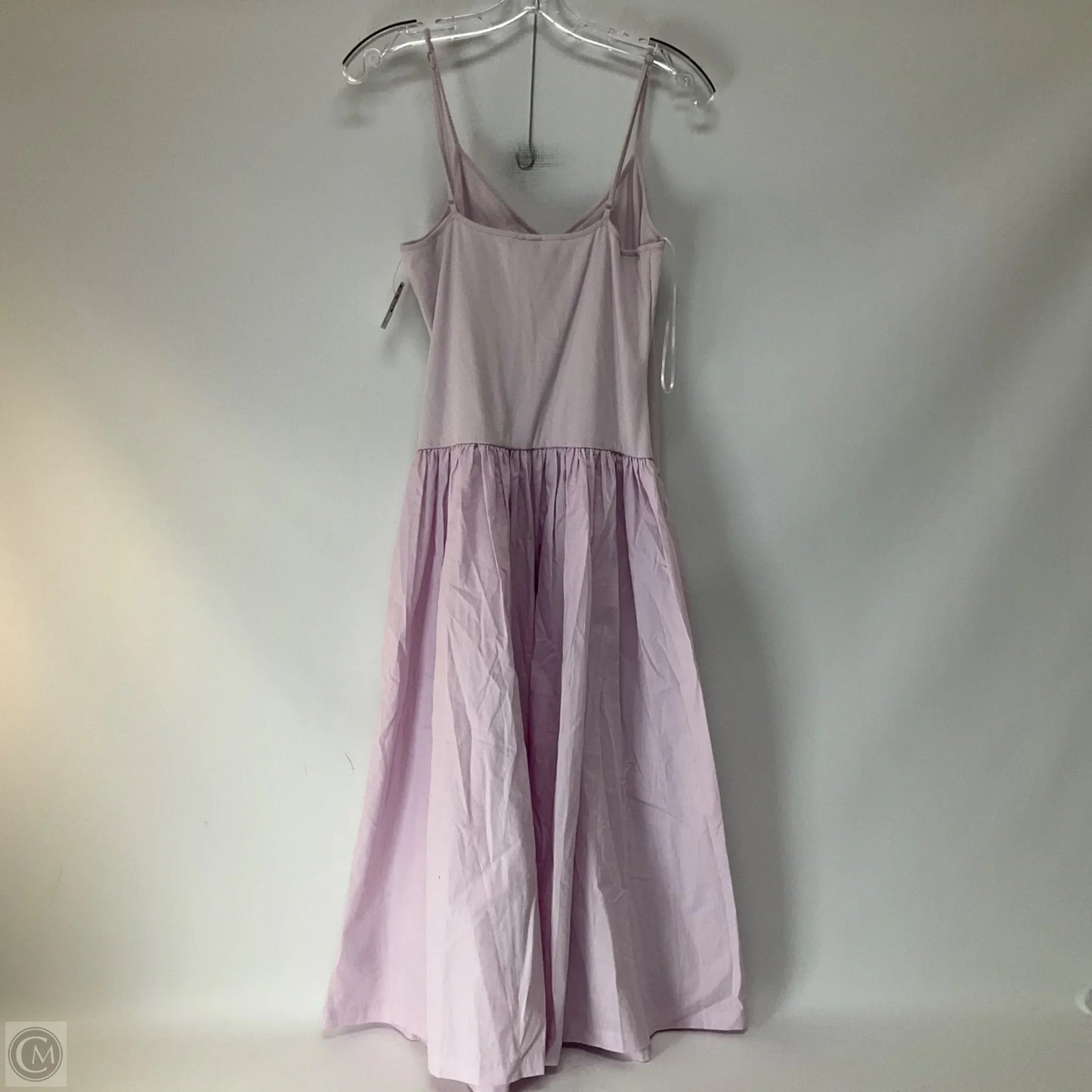 Dress Casual Midi By Anthropologie In Pink, Size: L