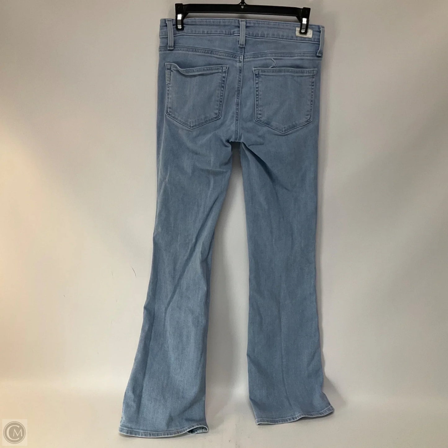 Jeans Straight By Paige In Blue Denim, Size: 2