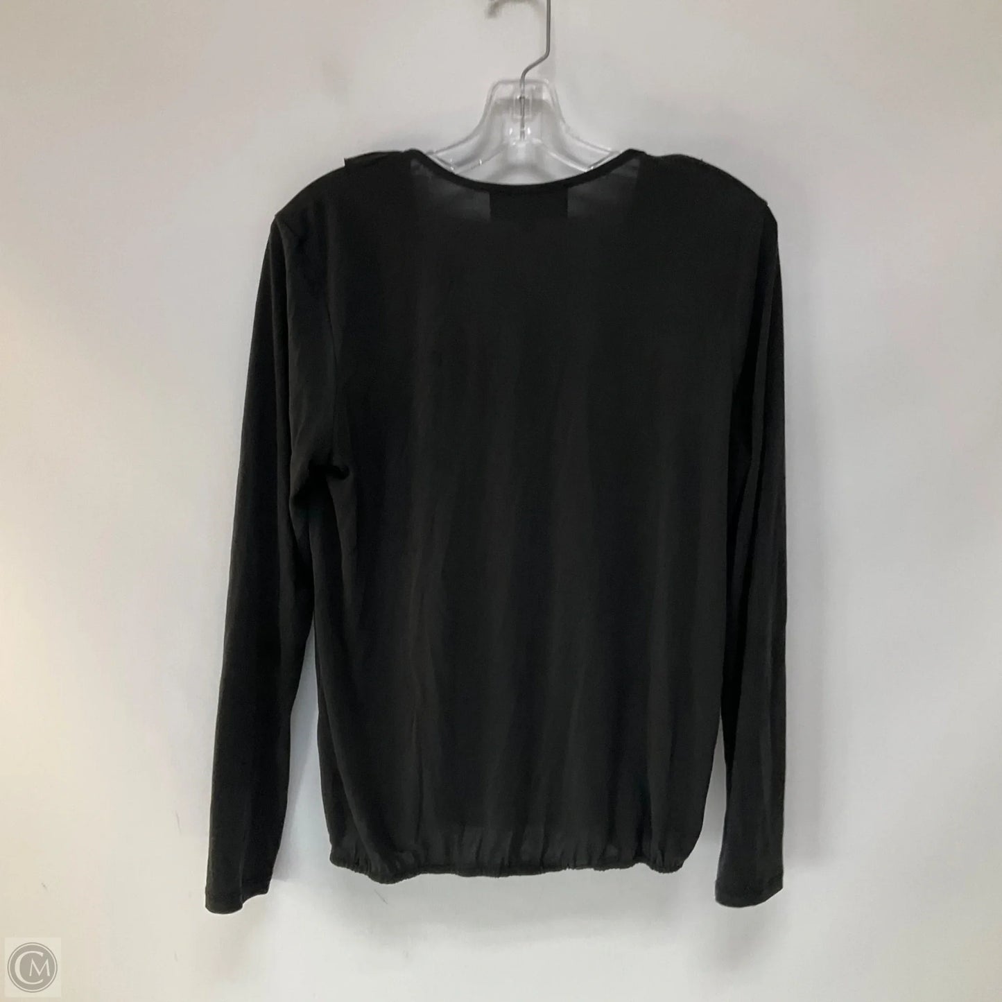 Top Long Sleeve By Anthropologie In Grey, Size: M