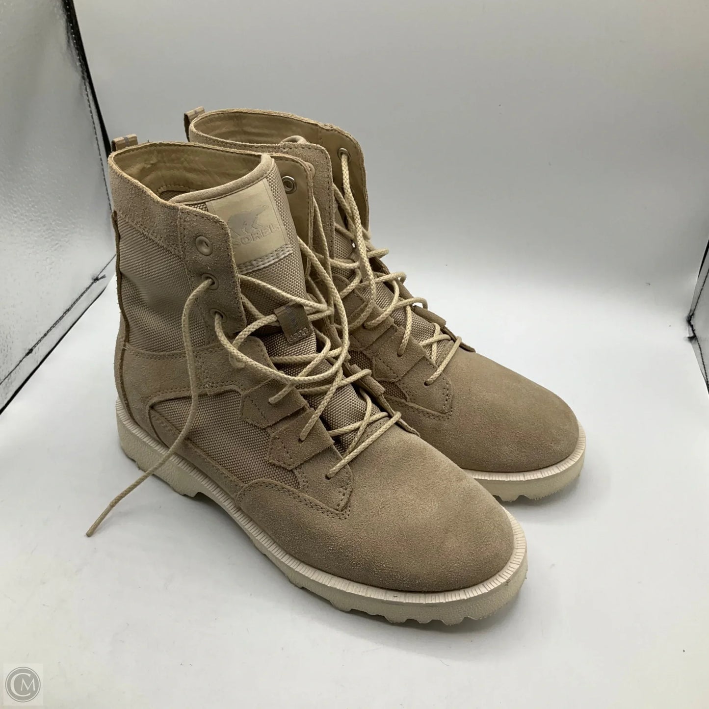 Boots Ankle Flats By Sorel In Cream, Size: 8.5