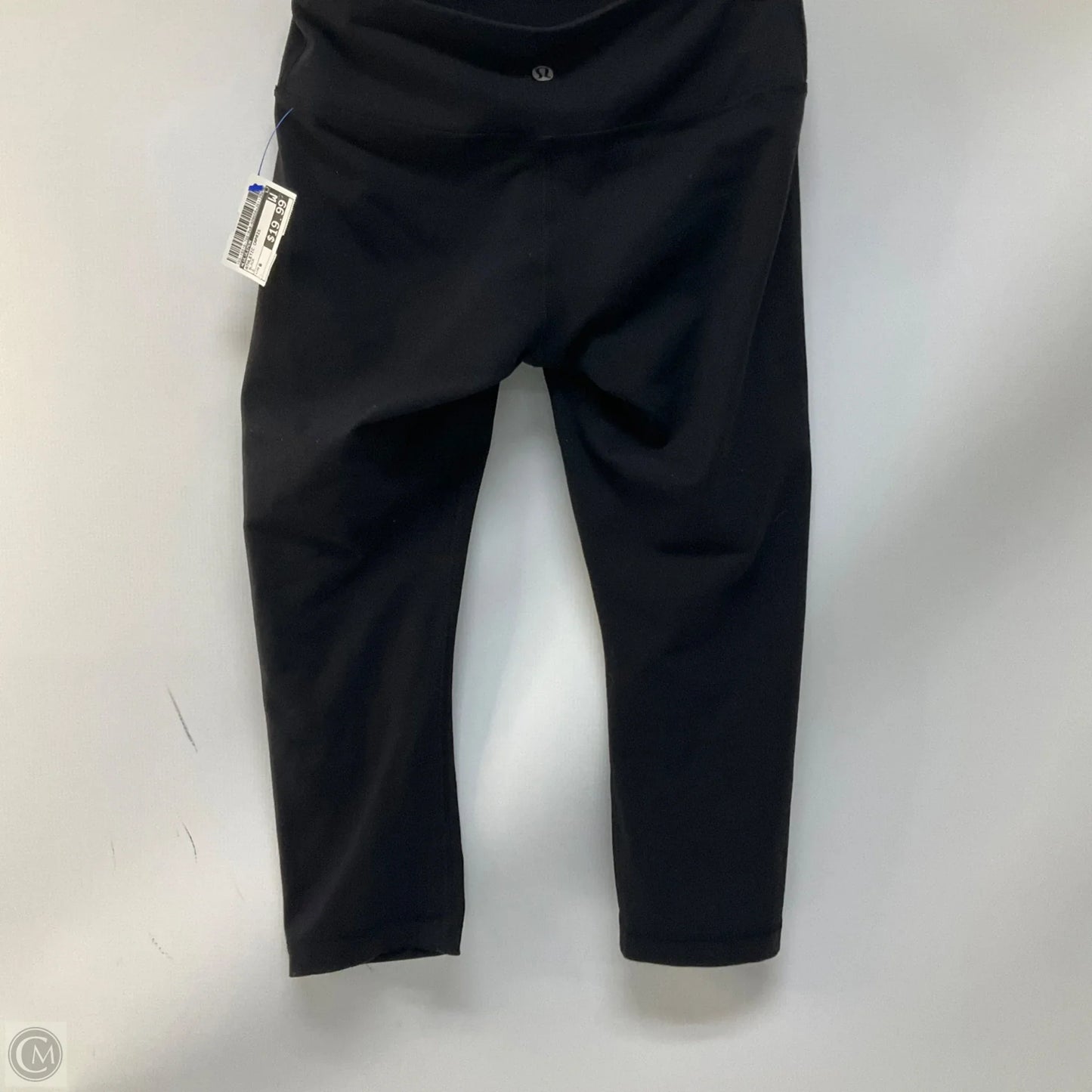 Athletic Capris By Lululemon In Black, Size: 6