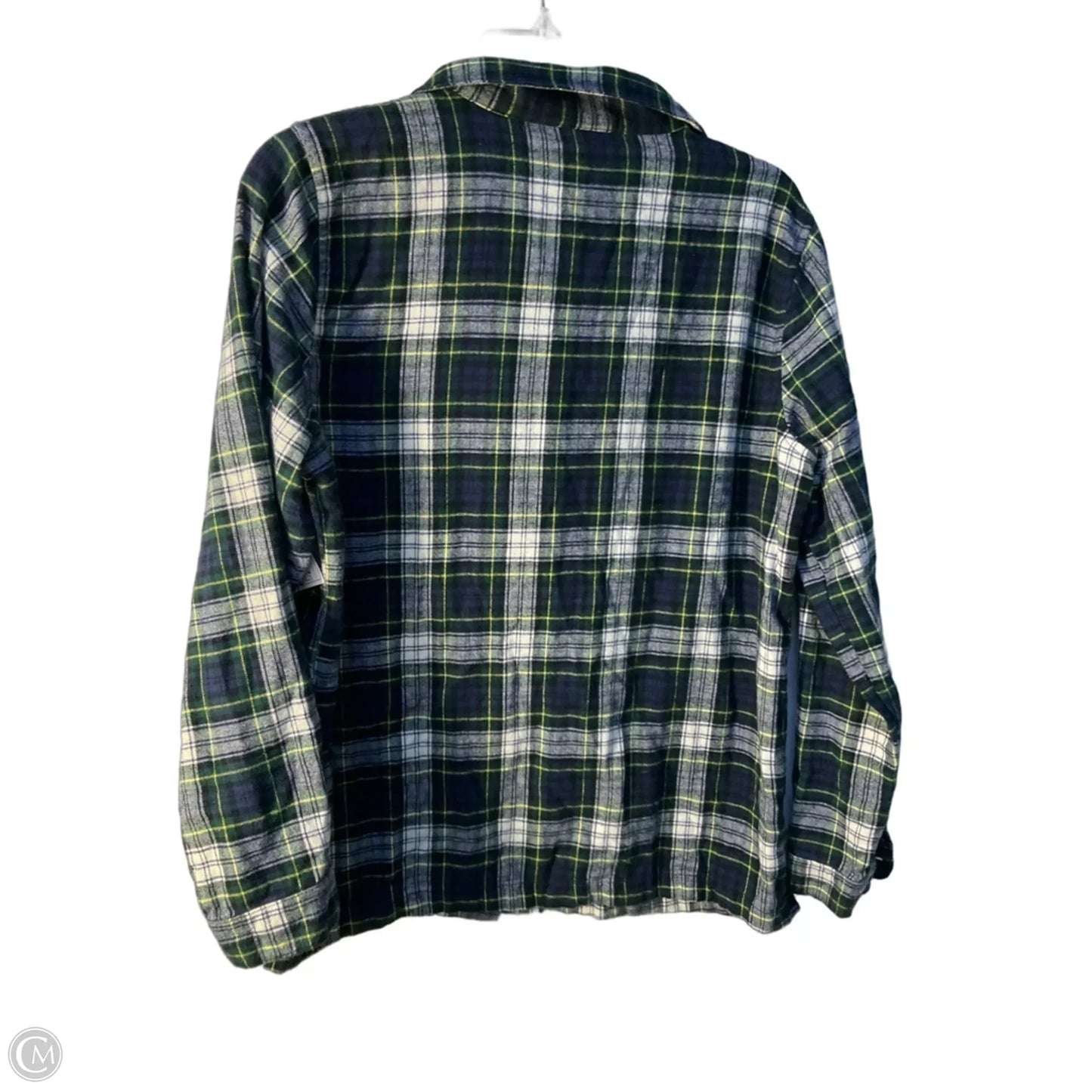 Top Long Sleeve By L Love In Blue & Green, Size: M