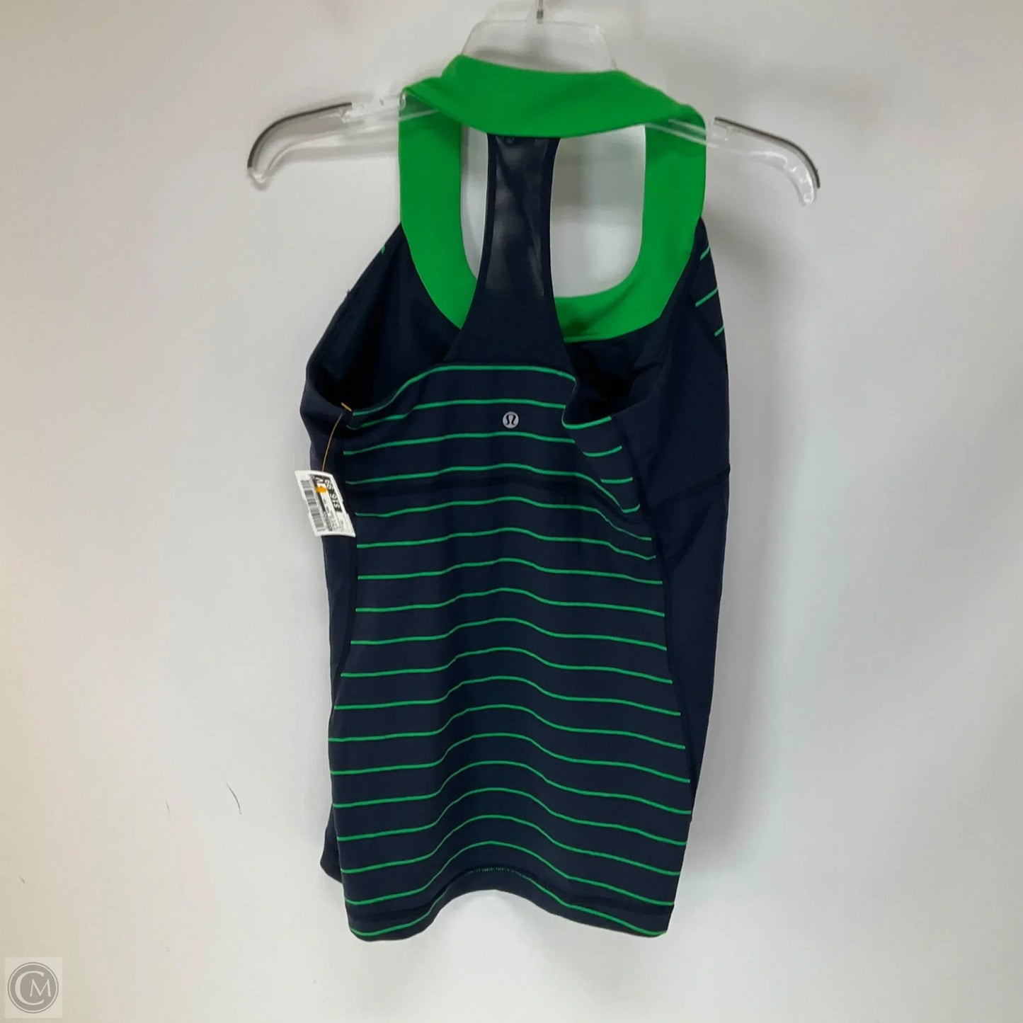 Athletic Tank Top By Lululemon In Blue & Green, Size: 12