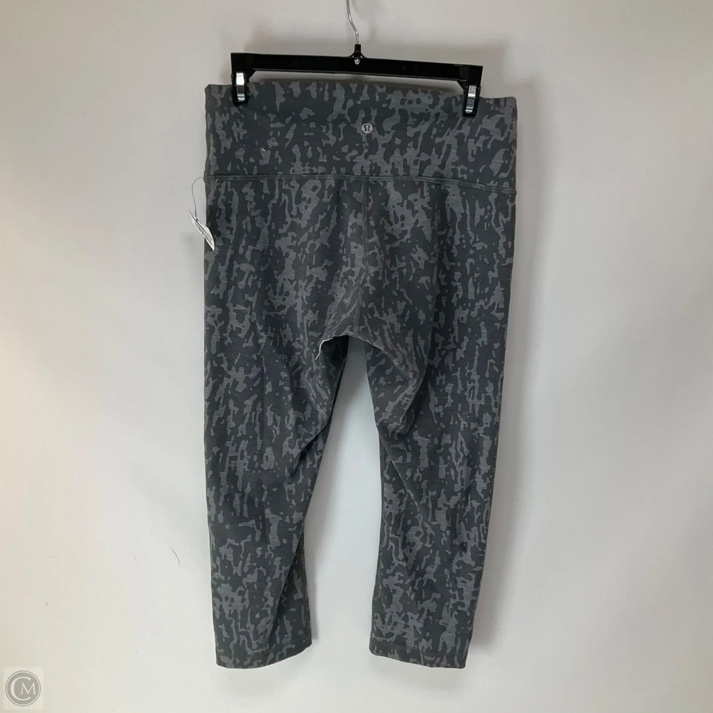 Athletic Leggings Capris By Lululemon In Grey, Size: 10