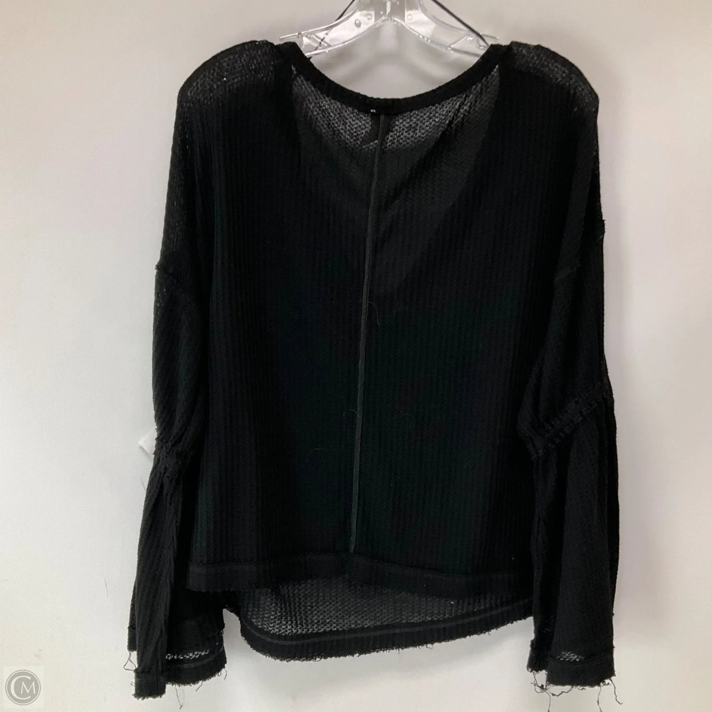 Top Long Sleeve By We The Free In Black, Size: S