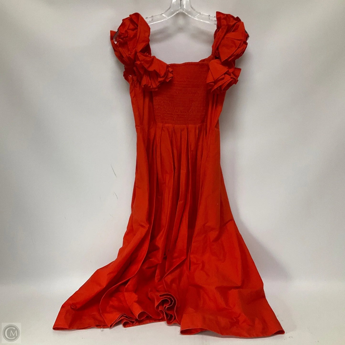 Dress Casual Midi By Maeve In Orange, Size: M