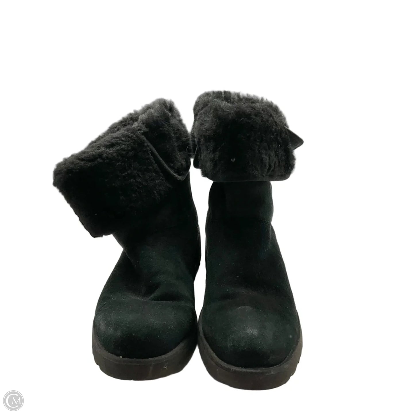 Boots Designer By Ugg In Black, Size: 9