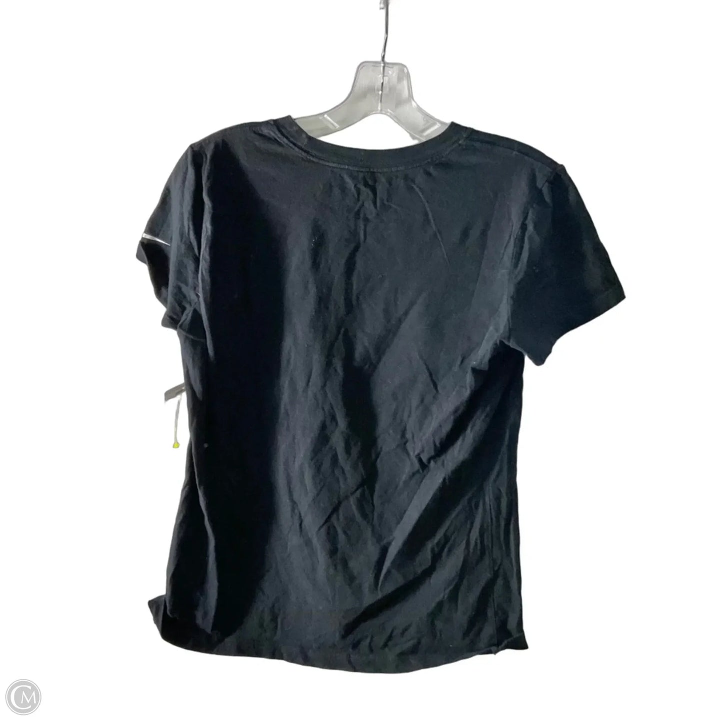 Athletic Top Short Sleeve By Nike Apparel In Black, Size: S