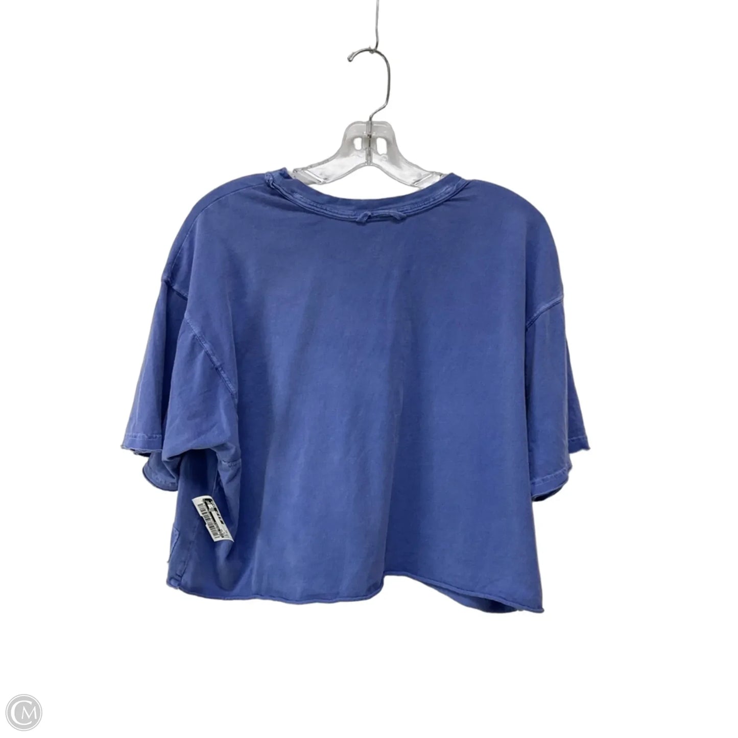 Top Short Sleeve By Free People In Blue, Size: Xs