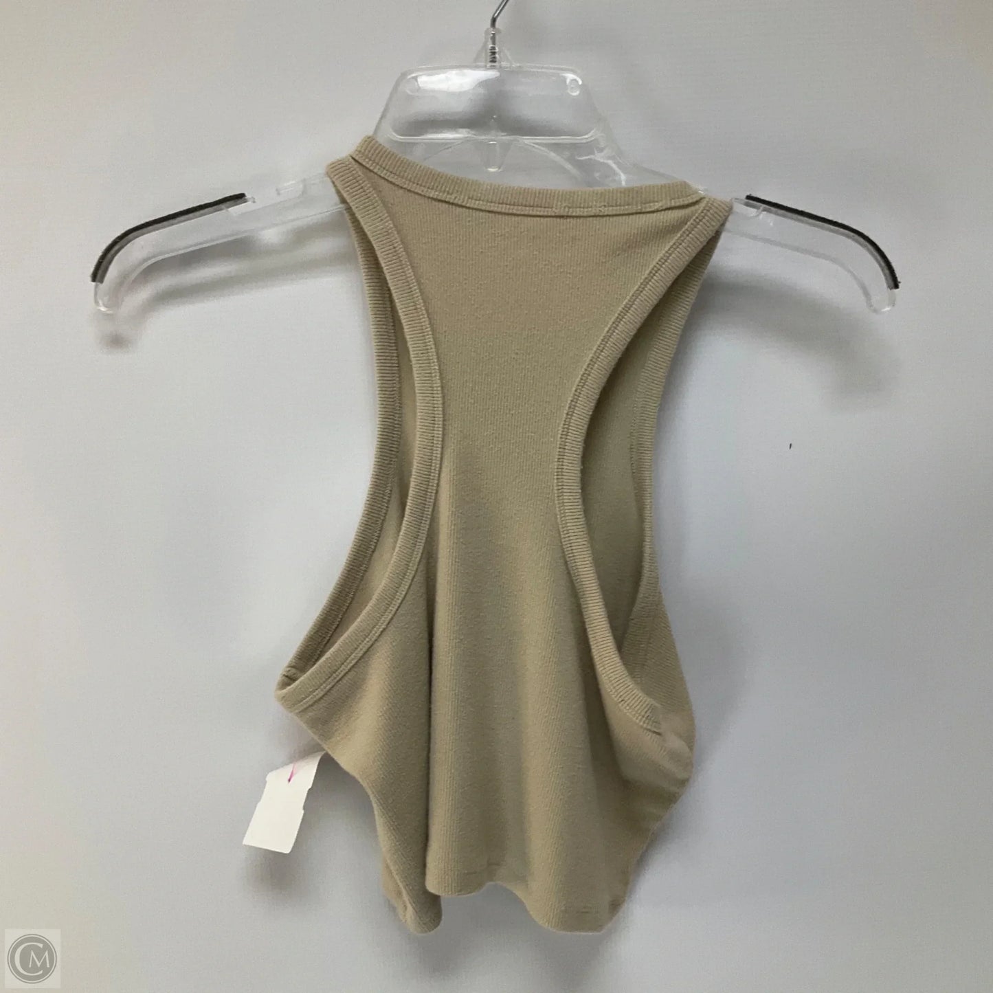 Top Sleeveless By Abercrombie And Fitch In Tan, Size: L