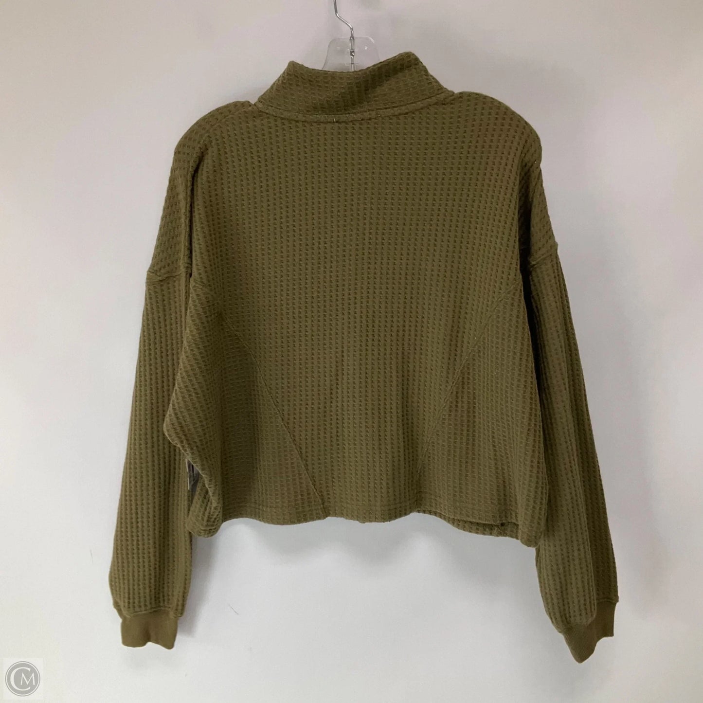 Top Long Sleeve By Industry In Green, Size: M