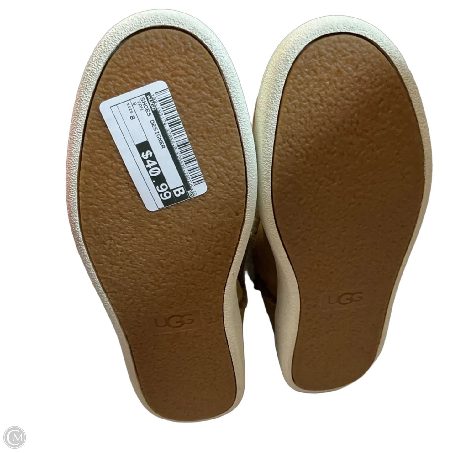 Shoes Designer By Ugg In Tan, Size: 8
