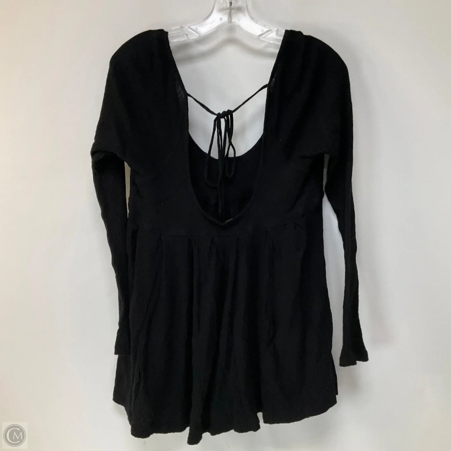 Top Long Sleeve By Free People In Black, Size: Xs