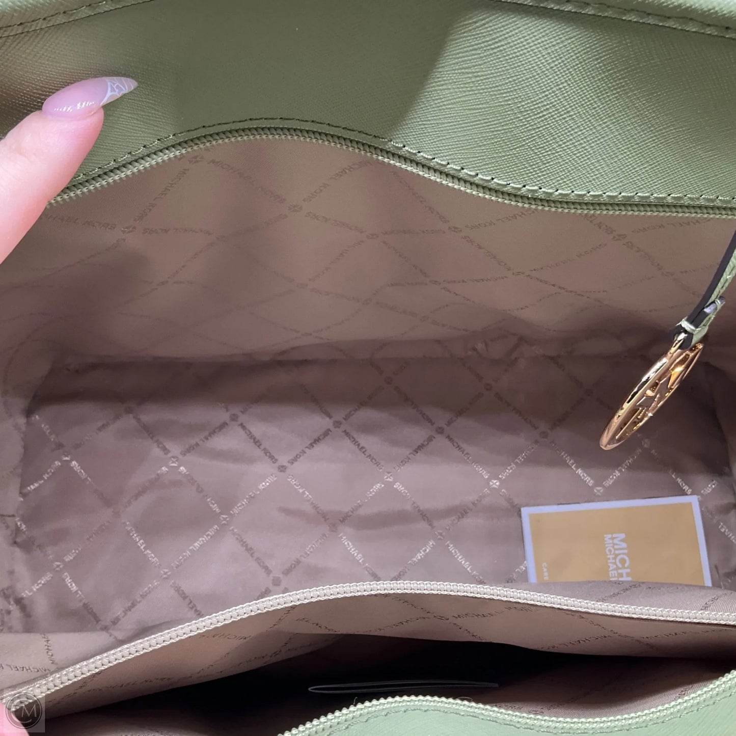 Handbag Designer By Michael Kors, Size: Large