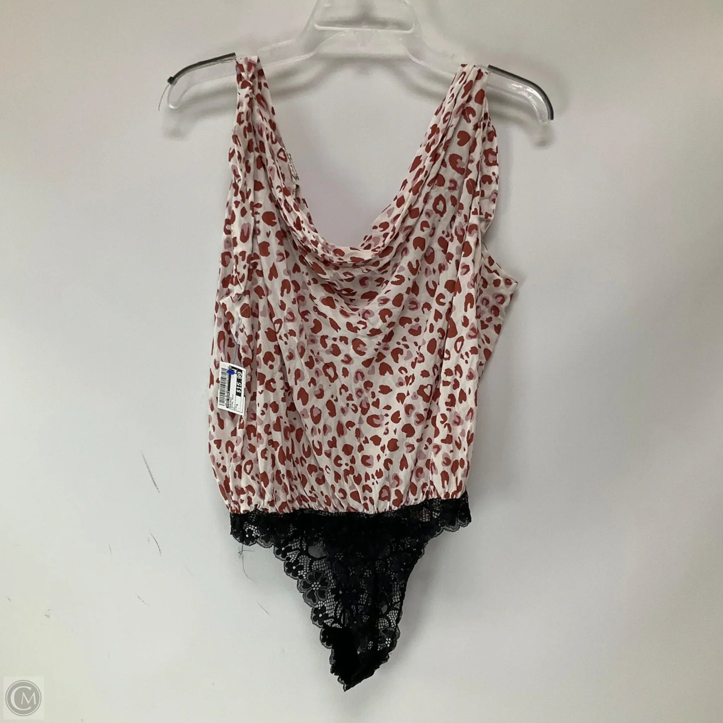 Bodysuit By Free People In Animal Print, Size: S