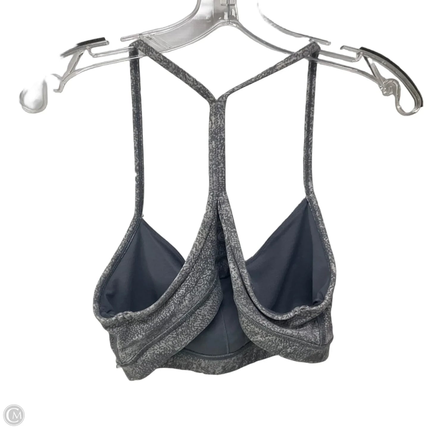 Athletic Bra By Lululemon In Grey, Size: 6