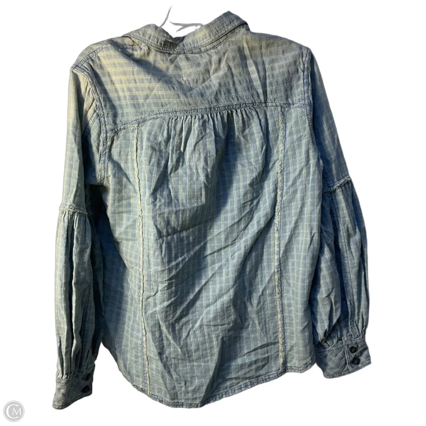 Top Long Sleeve By We The Free In Blue, Size: Xs