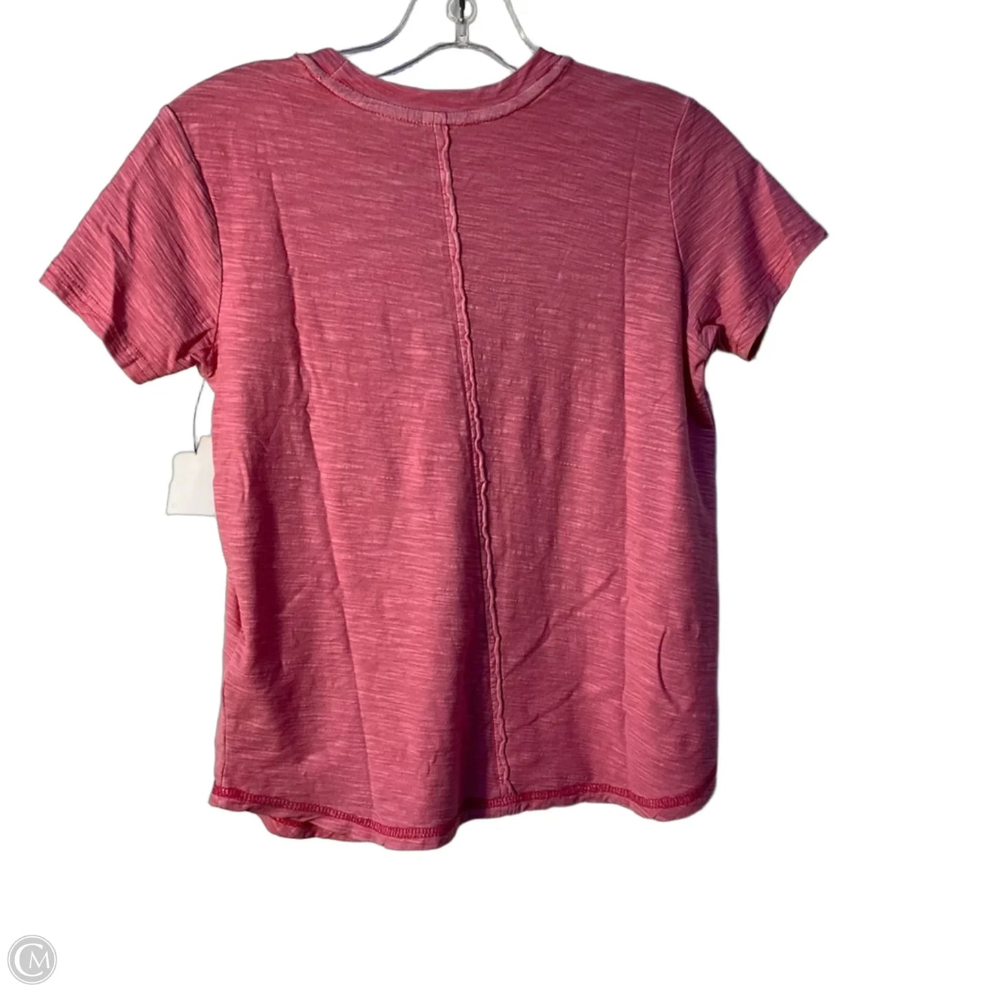 Top Short Sleeve Basic By Pilcro In Pink, Size: Xxs