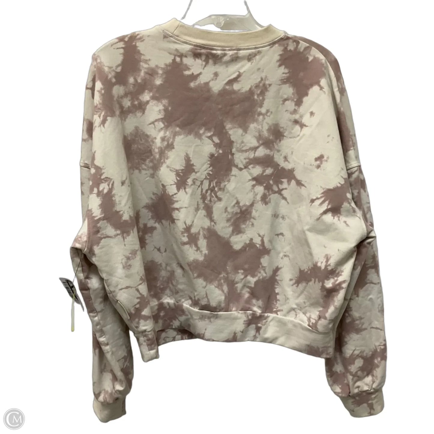 Athletic Sweatshirt Crewneck By Varley In Pink, Size: S