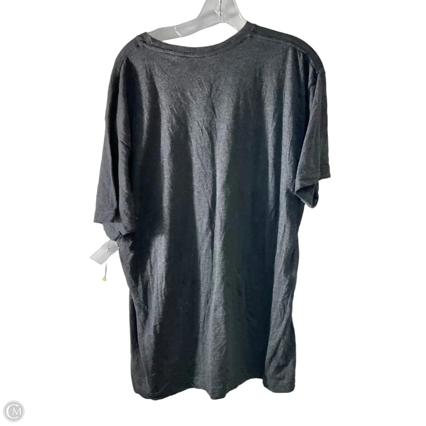 Top Short Sleeve By Clothes Mentor In Grey, Size: 2x