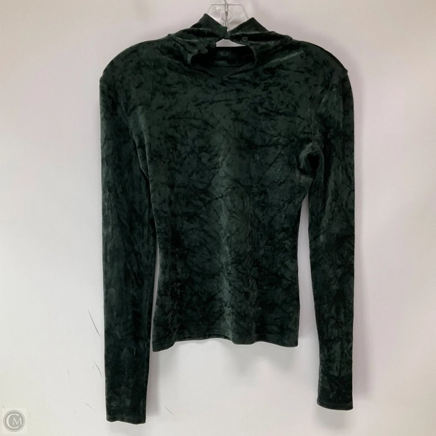 Top Long Sleeve By Theory In Green, Size: Xs