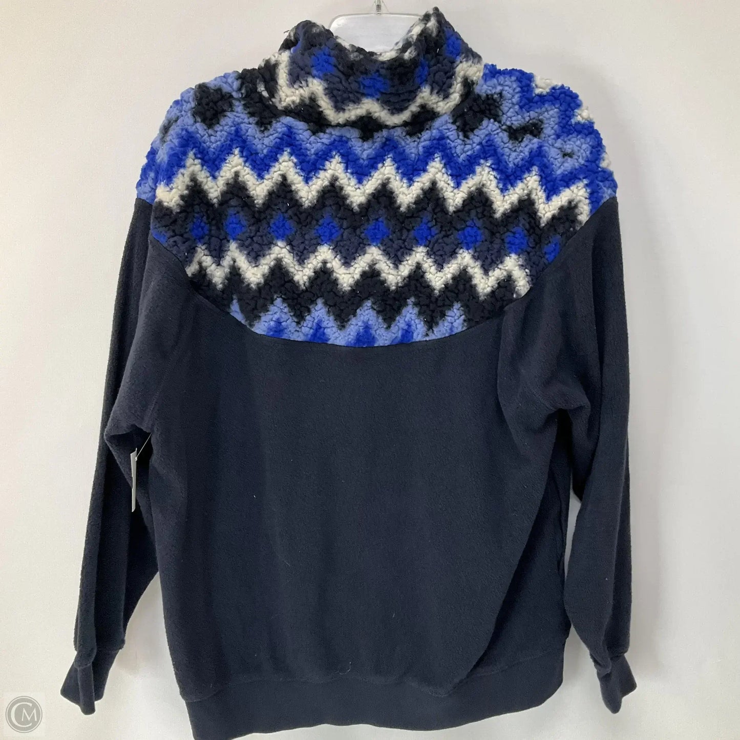 Sweatshirt Collar By Aerie In Blue, Size: S