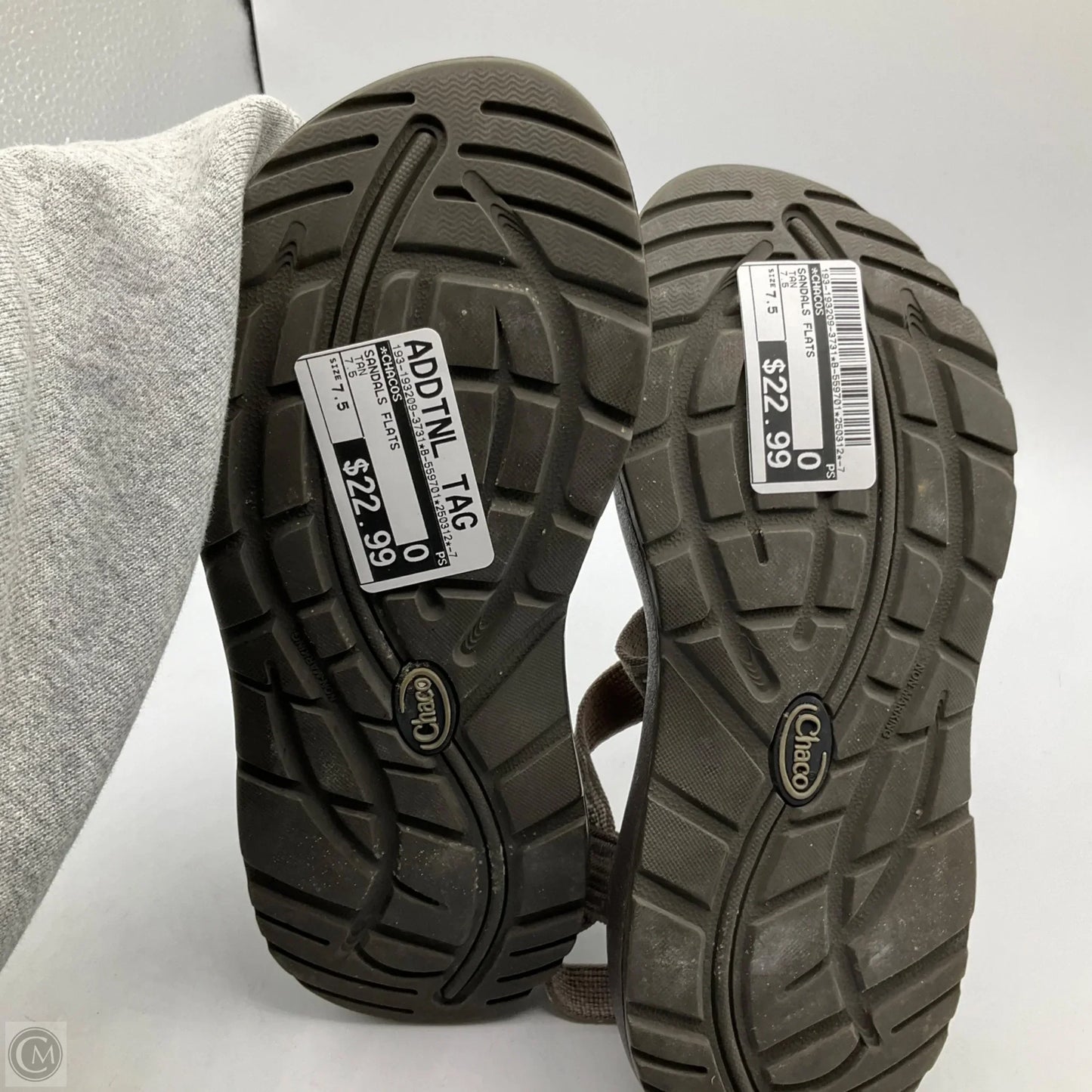 Sandals Flats By Chacos In Tan, Size: 7.5