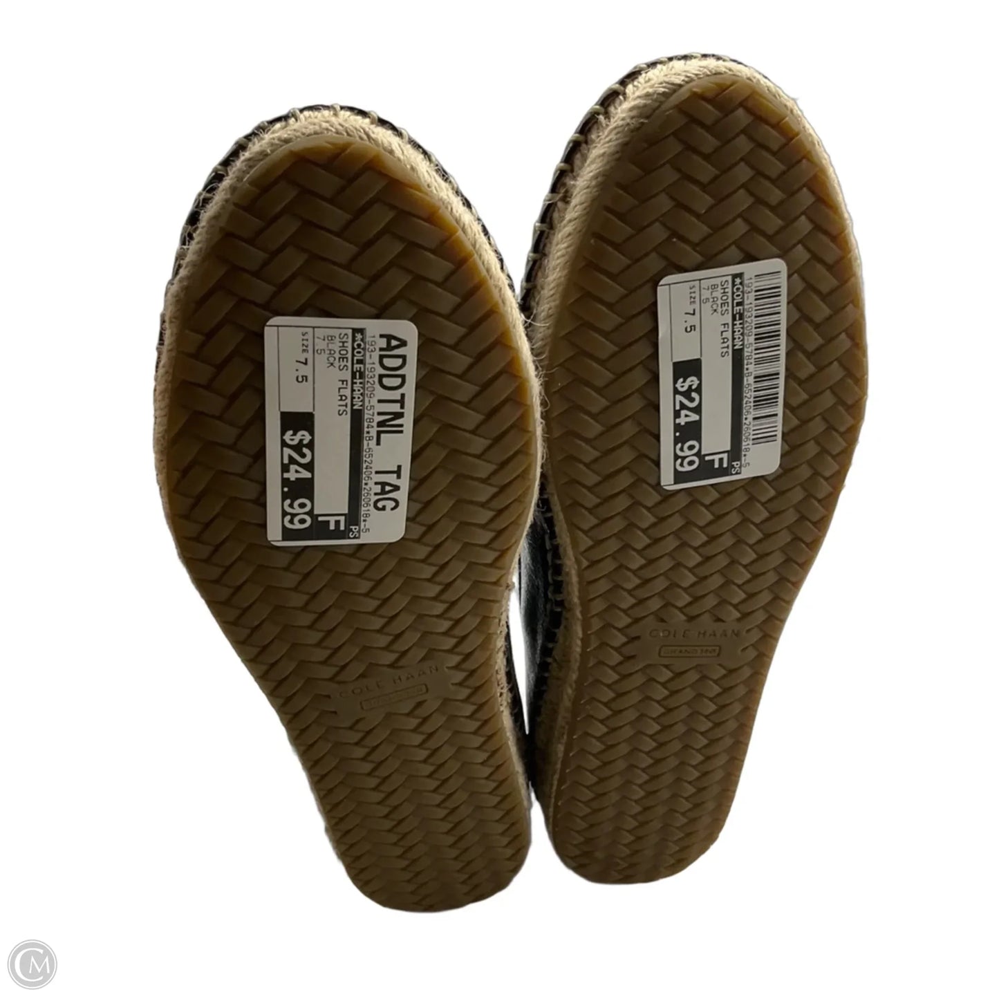 Shoes Flats By Cole-haan In Black, Size: 7.5