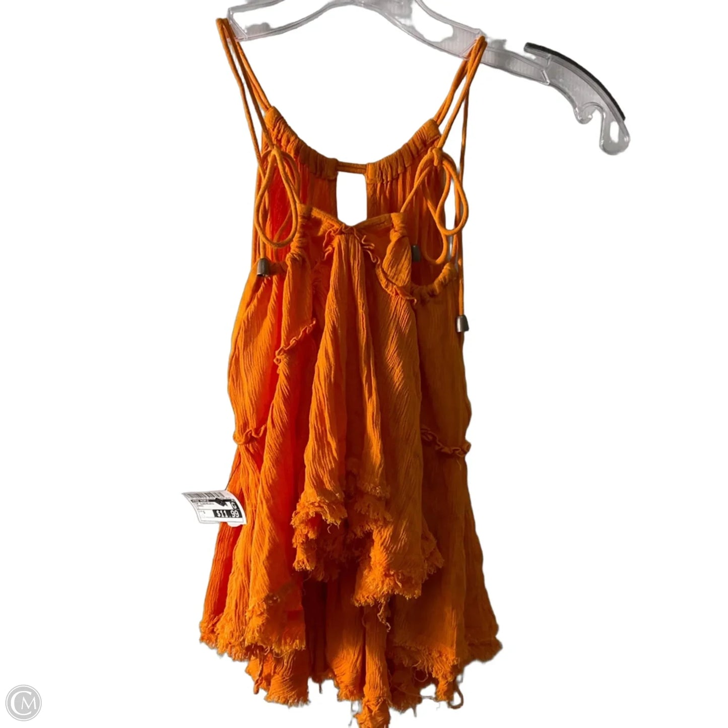 Top Sleeveless By Free People In Orange, Size: S