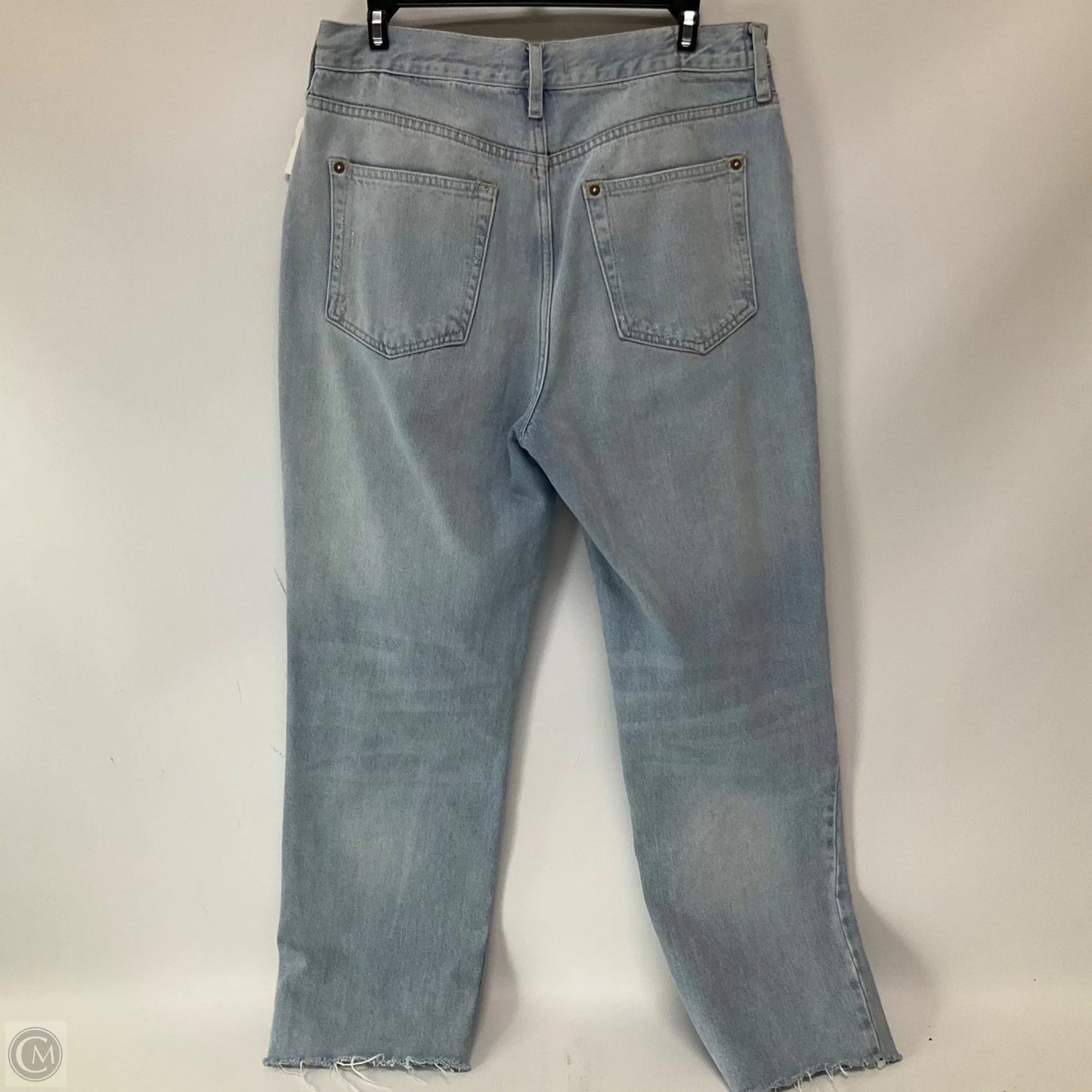 Jeans Wide Leg By Free People In Blue Denim, Size: 8