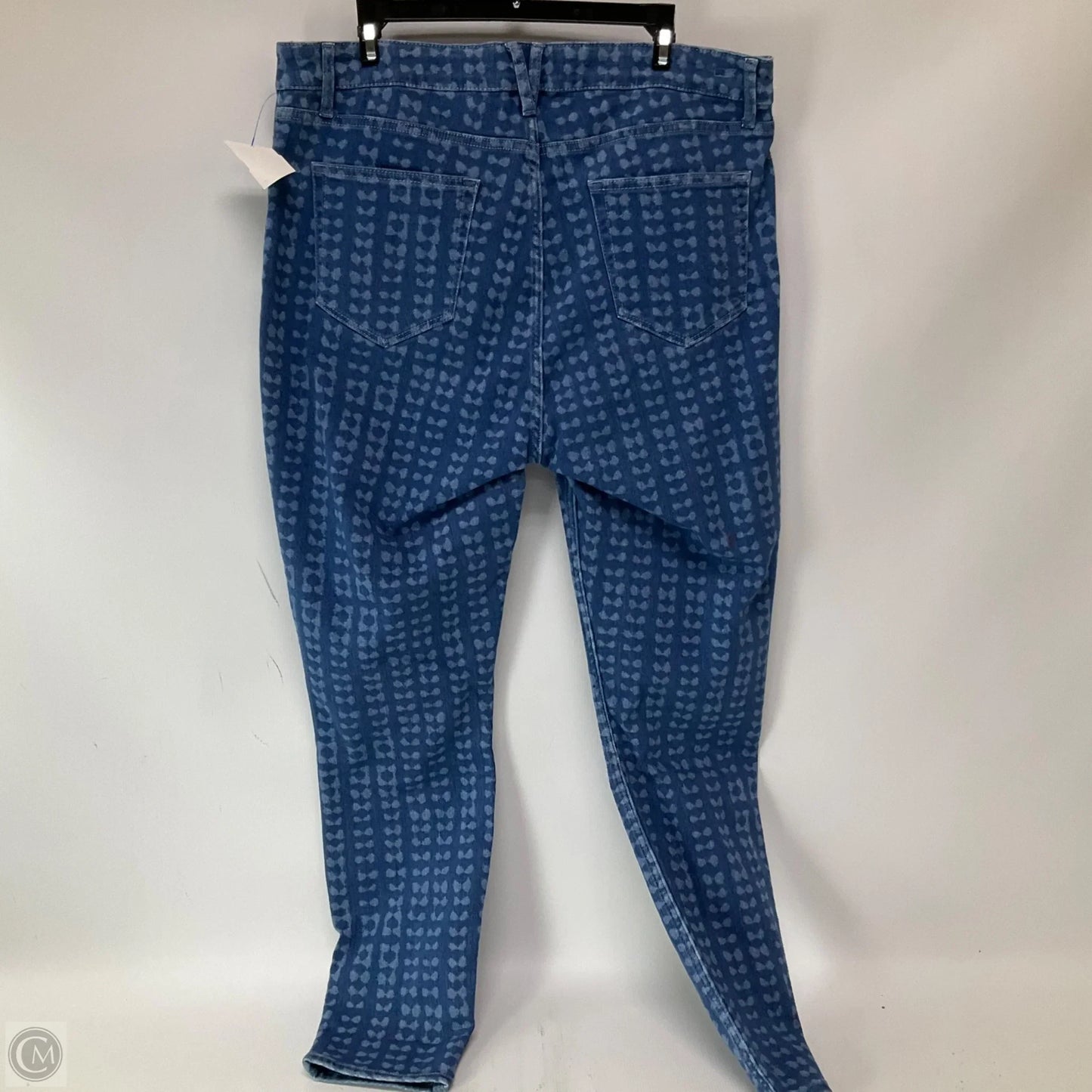 Jeans Skinny By Vineyard Vines In Blue Denim, Size: 16