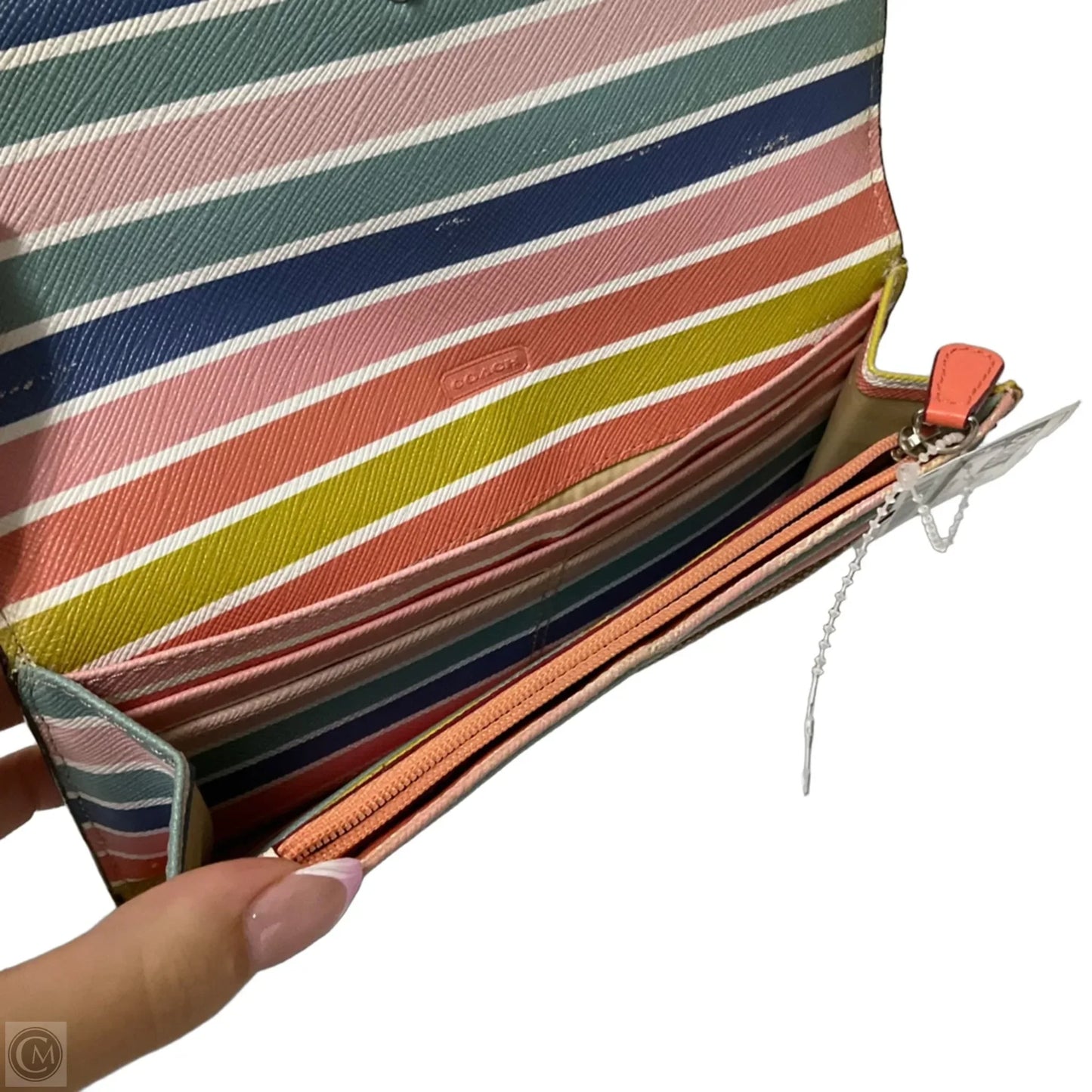 Wallet Designer By Coach, Size: Medium