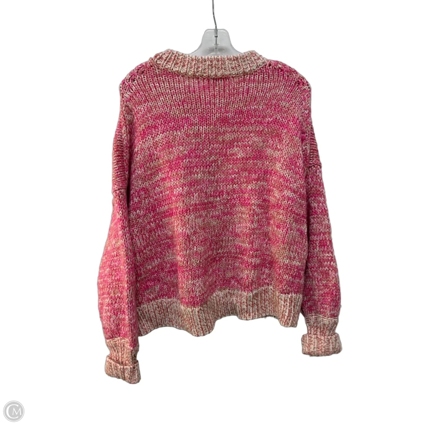 Sweater By Maeve In Pink, Size: L