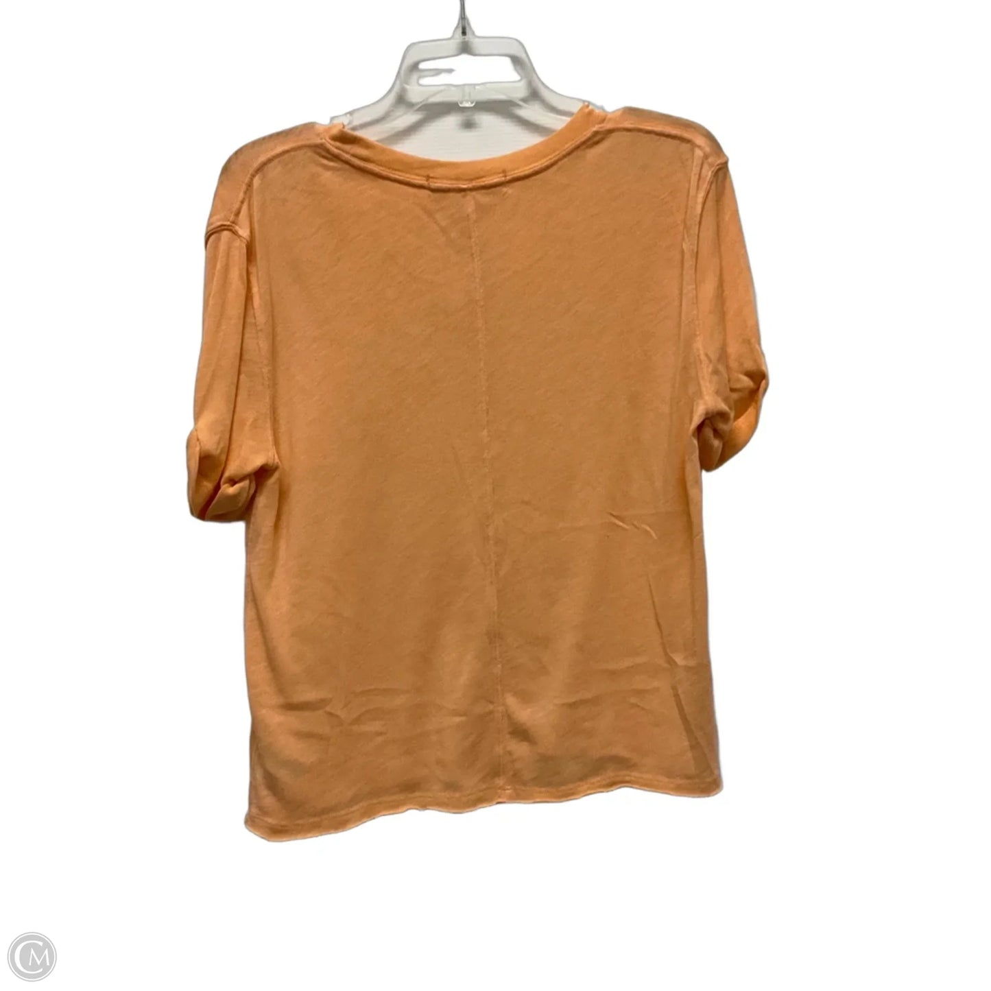 Top Short Sleeve By We The Free In Orange, Size: Xs