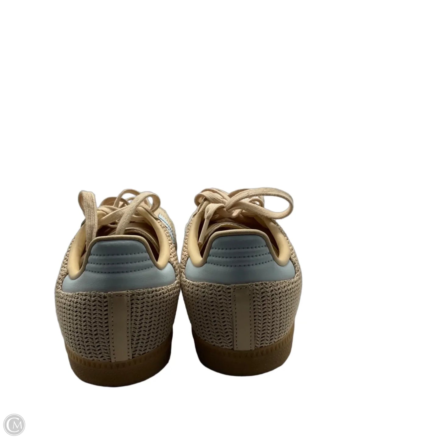 Shoes Athletic By Adidas In Blue & Cream, Size: 8
