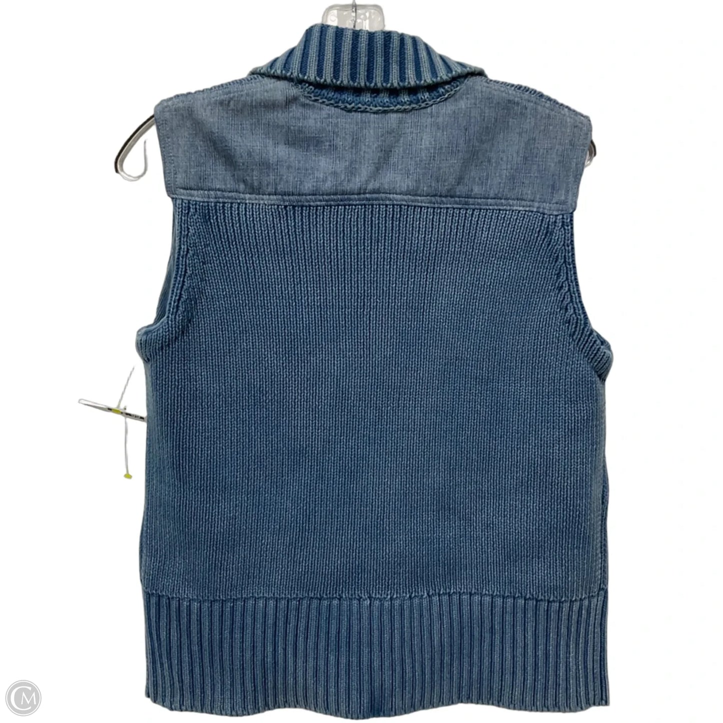 Vest Sweater By Pilcro In Blue, Size: Xxs