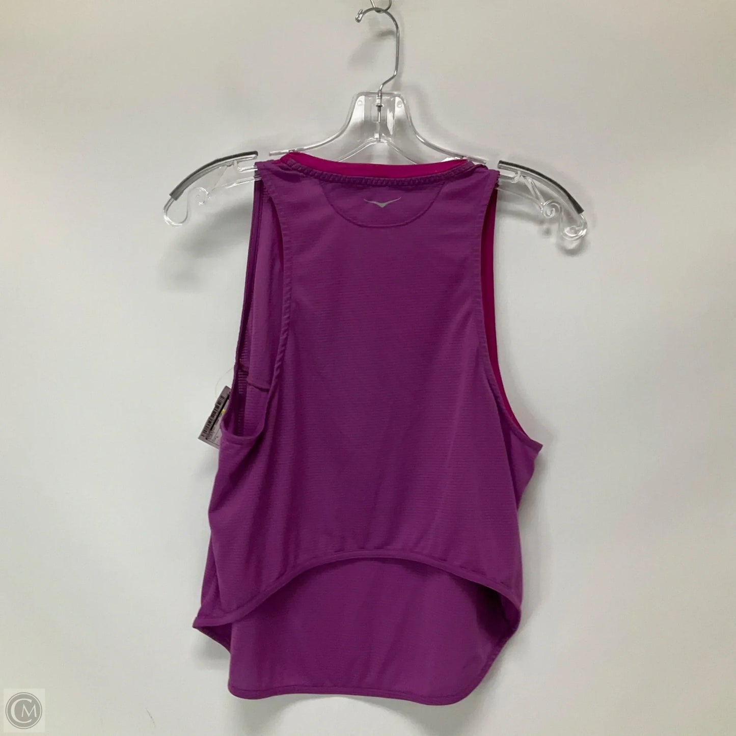 Athletic Tank Top By Hoka In Purple, Size: L