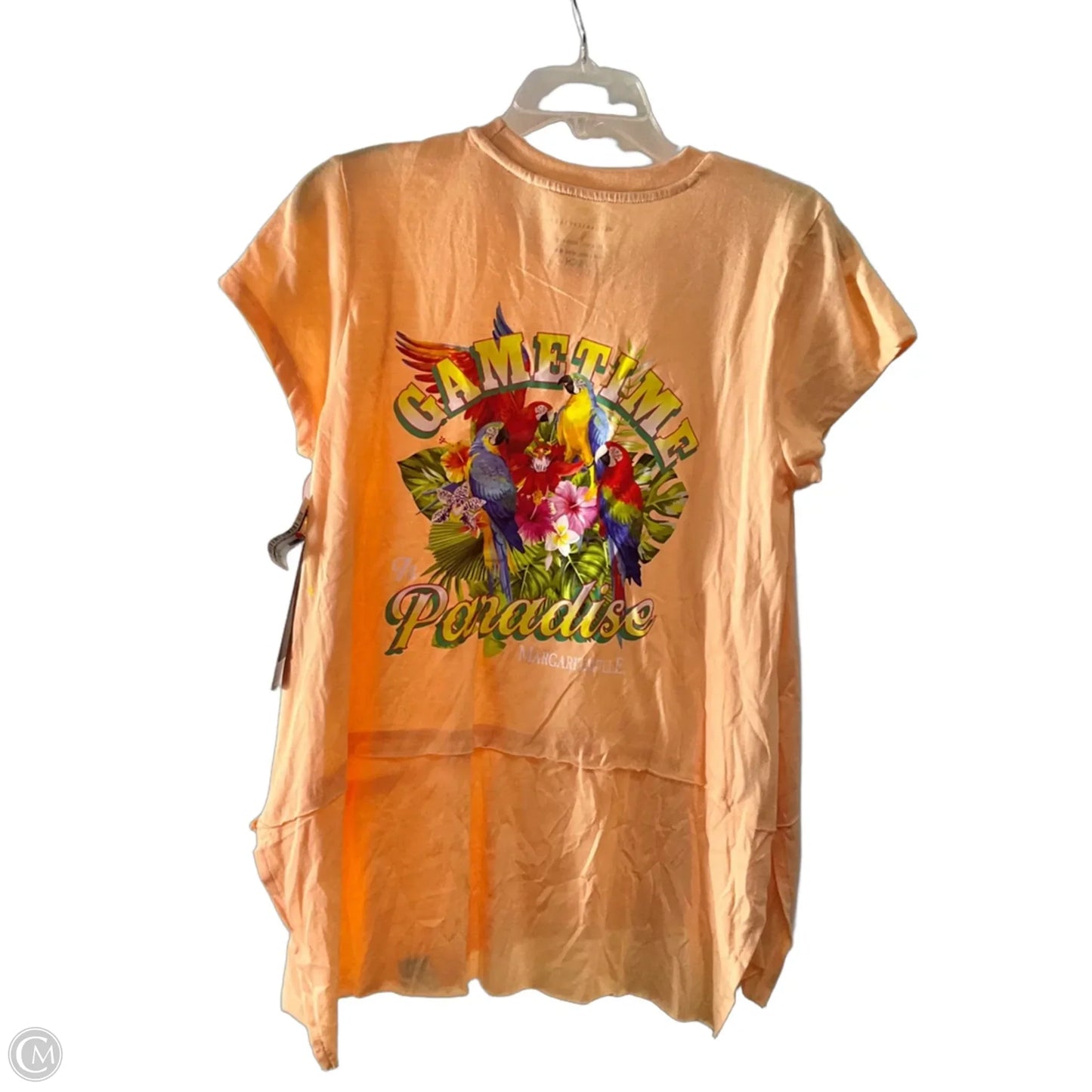 Top Short Sleeve By Clothes Mentor In Orange, Size: S