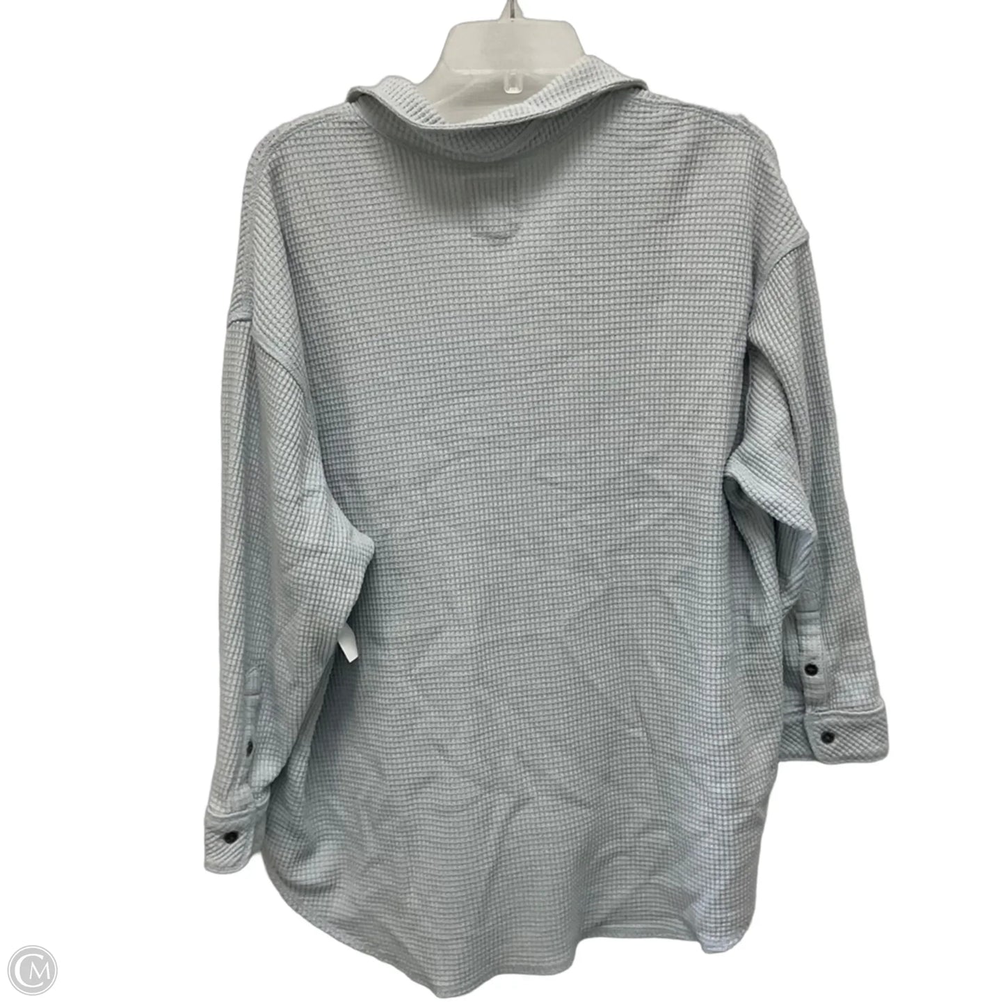 Top Long Sleeve By Aerie In Blue, Size: M