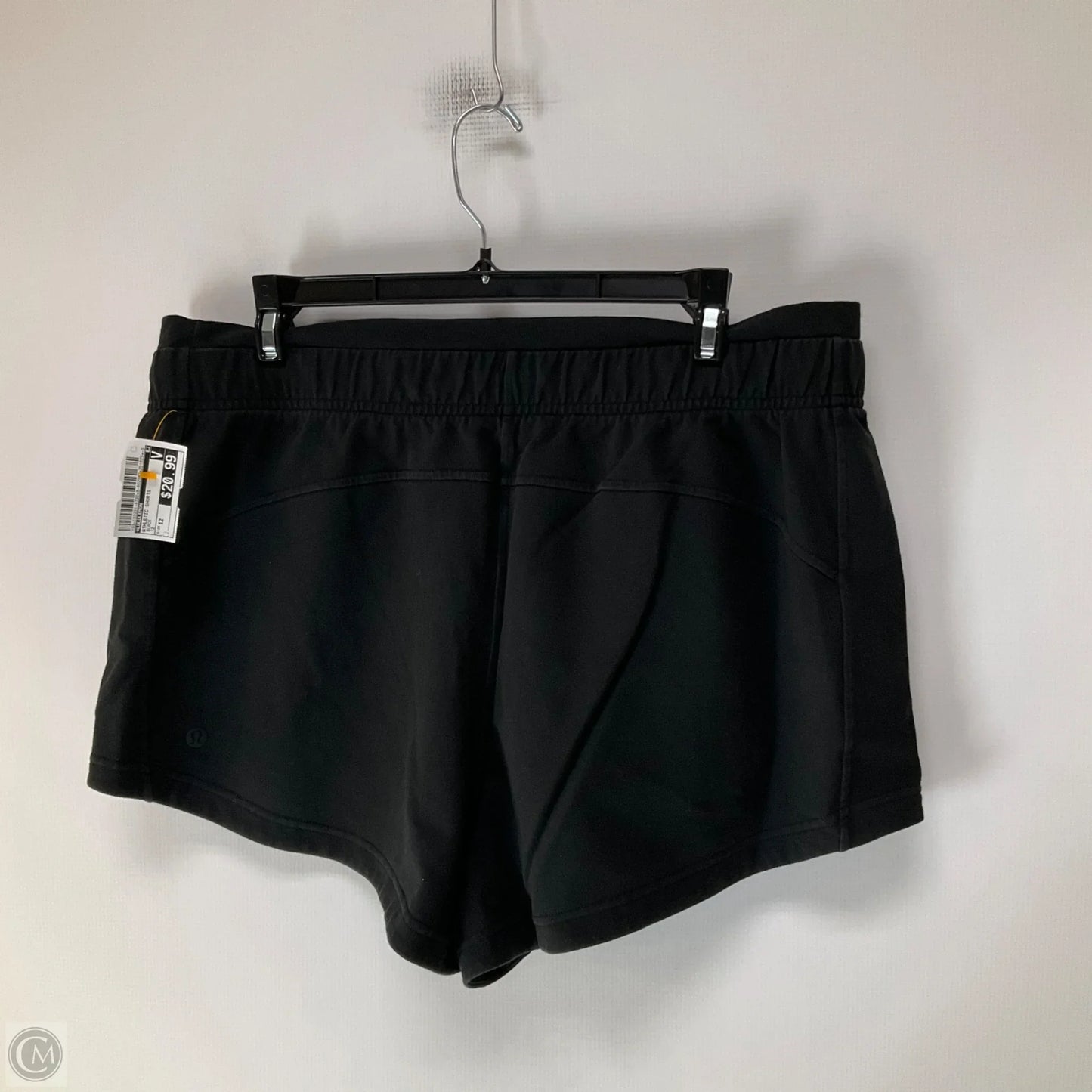 Athletic Shorts By Lululemon In Black, Size: 12