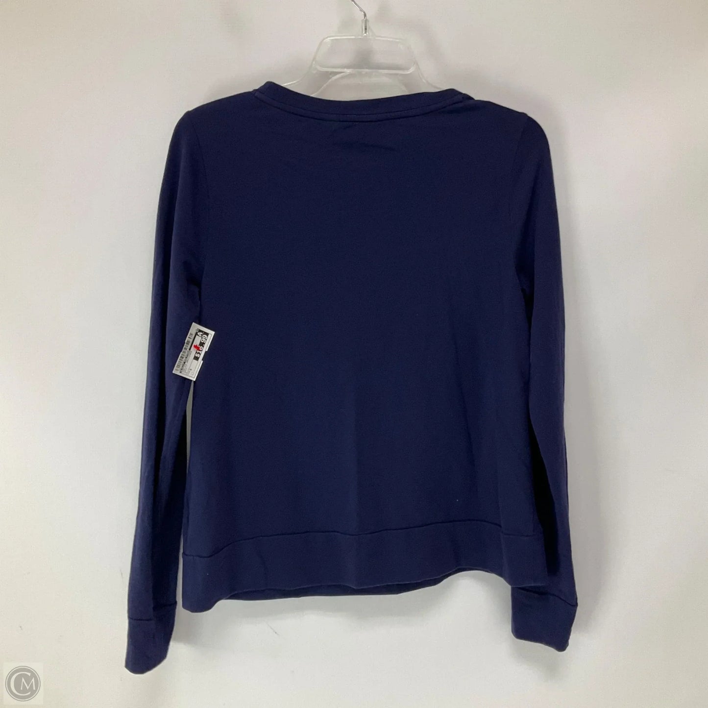 Top Long Sleeve Designer By Lilly Pulitzer In Navy, Size: S