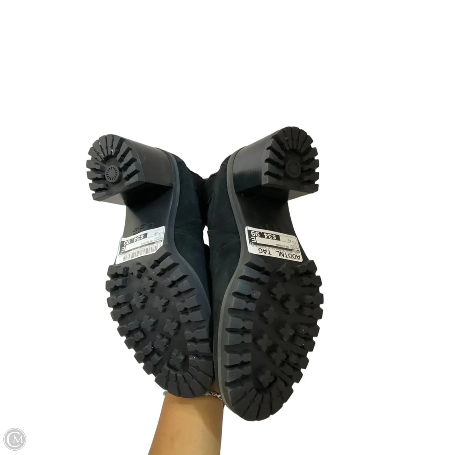 Boots Designer By Ugg In Black, Size: 10