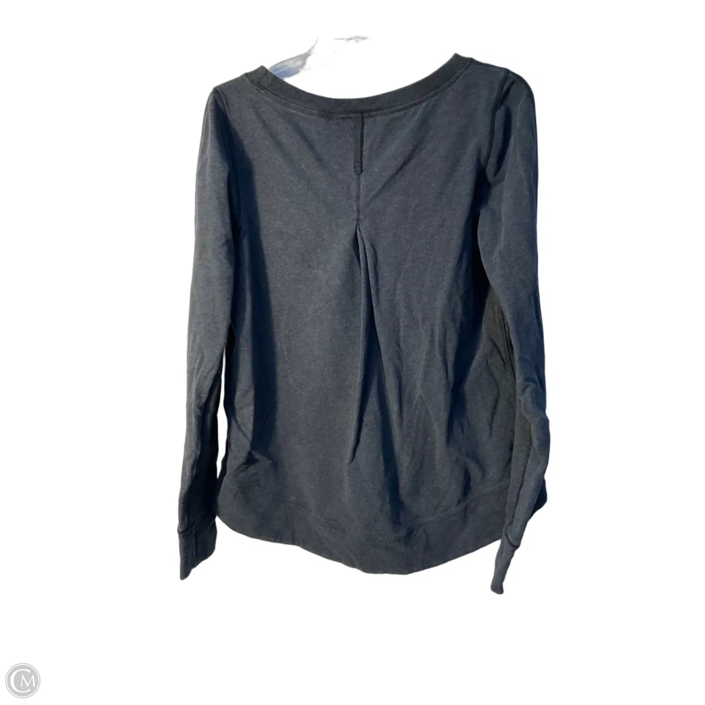 Athletic Sweatshirt Crewneck By Lululemon In Grey, Size: M