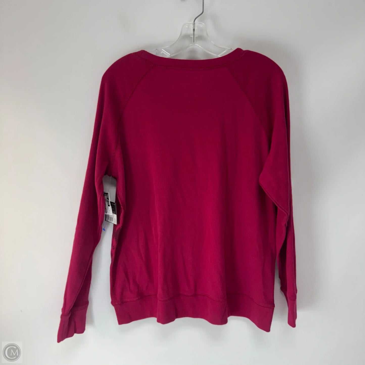 Top Long Sleeve By Eddie Bauer In Pink, Size: Xl
