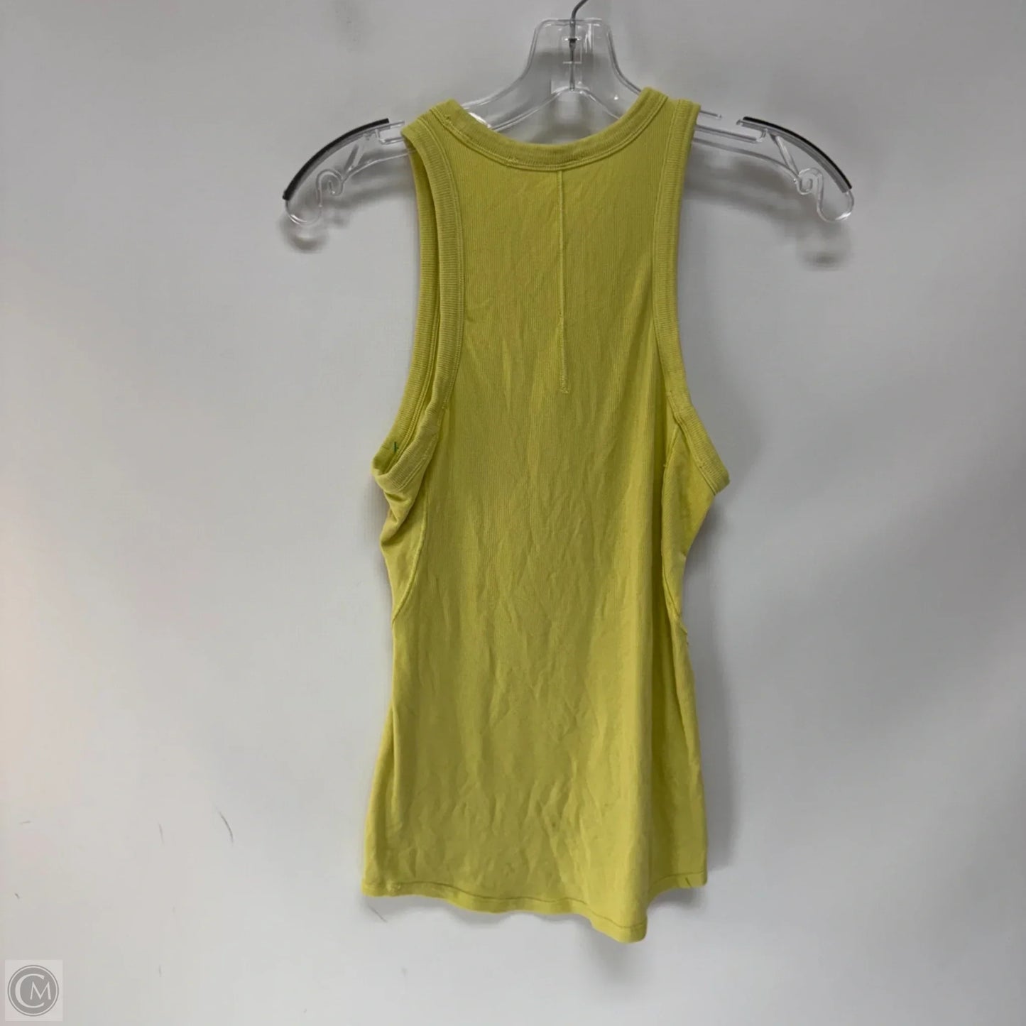 Athletic Tank Top By Lululemon In Yellow, Size: S